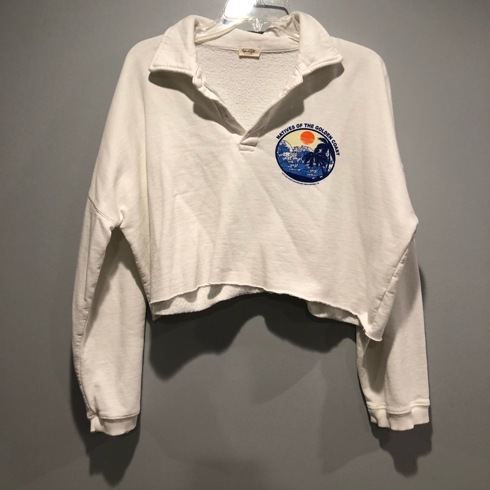 brandy melville pacsun crop sweater, fits like medium